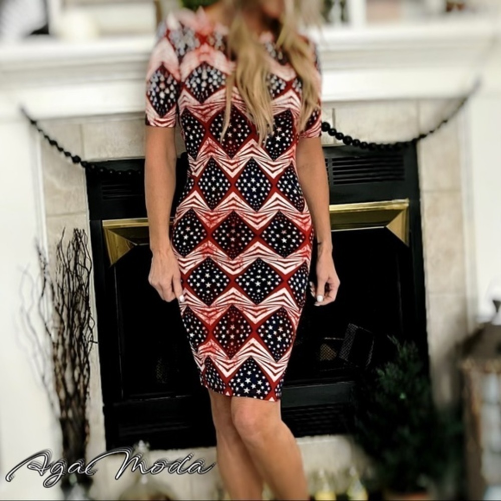 Lularoe Patriotic Dress